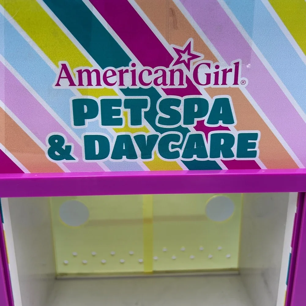 American Girl Truly Me Doll Pet Spa and Daycare Playset Mostly Complete Set READ